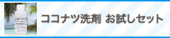 ココナツ洗剤 お試し